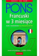 Książki do nauki języka francuskiego - Francuski w 3 miesiące dla początkujących - miniaturka - grafika 1