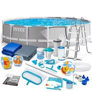 Basen stelażowy do ogrodu Intex 427 x 107 cm zestaw 20w1 - Baseny ogrodowe - miniaturka - grafika 1