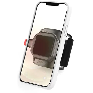 Opaska na rękę ramię na telefon do biegania sport uchwyt do telefonu zaczep klips TSA1 Armband czarny - Etui i futerały do telefonów - miniaturka - grafika 12