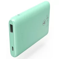 Powerbanki - Hama Powerbank Power Pack Slim 5HD 5000 mAh Zielony - miniaturka - grafika 1