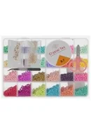 Prace ręczne dla dzieci - Zestaw koralików do nawlekania biżuteria MEGA CREATIVE 543672 - miniaturka - grafika 1