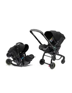 Foteliki samochodowe - Doona X Mobilny fotelik samochodowy 1,8-13kg Nitro black - miniaturka - grafika 1