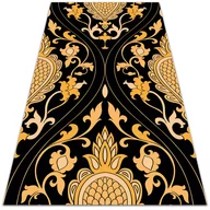 Dywany - Dywan winylowy do domu Złoty adamaszek 120x180 cm - miniaturka - grafika 1