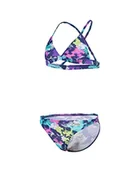 Stroje kąpielowe dla dziewczynek - ARENA Bikini trójkąt dla dziewczynek Tie And Dye - miniaturka - grafika 1