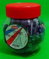 Przybory szkolne - Toma Naboje do piór niebieskie 100szt - miniaturka - grafika 1