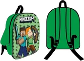Plecaki - Plecak Minecraft 3D - Block Battlers, 30 cm - miniaturka - grafika 1