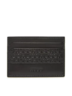 HUGO Etui na karty kredytowe 50548322 Czarny - Etui na dokumenty i karty - miniaturka - grafika 1