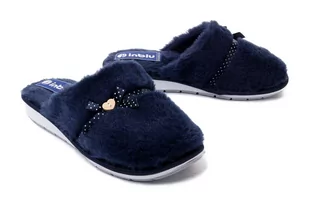 INBLU LB-91 granatowy, kapcie/klapki damskie - Inblu - Kapcie damskie - miniaturka - grafika 1