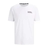 Koszulki męskie - FILA Męski t-shirt BORNE Regular Graphic Bright White, M, Bright White, M - miniaturka - grafika 1
