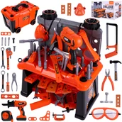 Zabawy w naśladowanie dorosłych - Warsztat Majsterkowicza w Kuferku Walizka na Kółkach 65el - miniaturka - grafika 1