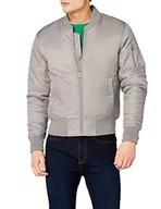 Kurtki męskie - Urban Classics Męska kurtka Basic Bomber Jacket kurtka bomberka, kurtka lotnicza z naszytą kieszenią i zamkiem błyskawicznym na ramieniu, w wielu kolorach, rozmiary S-5XL - miniaturka - grafika 1