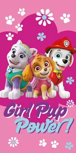 Ręcznik kąpielowy Paw Patrol 1023, 70 x 140 cm - Okrycia kąpielowe dla dzieci - miniaturka - grafika 1