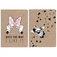 Zeszyty szkolne - Zeszyt A5/60K linia Kraft Liner Minnie (5szt) - Beniamin - miniaturka - grafika 1