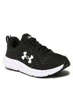 Buty sportowe męskie - Under Armour Buty Ua Charged Assert 10 3026175-001 Black/Black/White - miniaturka - grafika 1