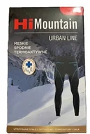 Spodnie narciarskie - SPODNIE TERMOAKTYWNE HiMountain bielizna termo czarny Męskie M / L - miniaturka - grafika 1