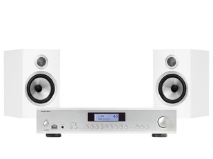 Rotel A14 MK II (srebrny) + 706 S2 (biały) - Zestawy stereo - miniaturka - grafika 1