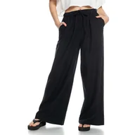 Spodnie damskie - Damskie Spodnie ROXY LEKEITIO BREAK MID PANT ERJNP03545-KVJ0 – Czarny - miniaturka - grafika 1