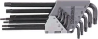 Klucze i nasadki - Teng Tools Zestaw kluczy trzpieniowych torx typ L T8 - T40 z otworem 9szt. 116600107 - miniaturka - grafika 1