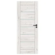Drzwi wewnętrzne - Skrzydło drzwiowe Chicago silver pokój 80 lewe - miniaturka - grafika 1