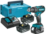 Wiertarko-wkrętarki akumulatorowe - Makita DHP485RF3J BLDC 18V 3*3Ah - miniaturka - grafika 1