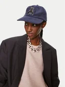 Czapki damskie - Patrizia Pepe Czapka z daszkiem 8F1651/A476-C108 Granatowy - miniaturka - grafika 1