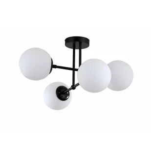 Roma lampa sufitowa 4-punktowa czarna LP-1345/4P BK - Lampy sufitowe - miniaturka - grafika 2