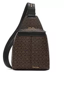 Torebki damskie - Calvin Klein Damski plecak Myra Convertible Sling, Brązowy/khaki/czarny, Rozmiar Uniwersalny - miniaturka - grafika 1