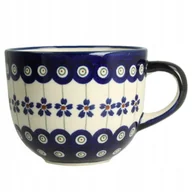 Herbata - Filiżanka Ceramika Bolesławiec 0,35 L GU1379DEK166A Kawa Herbata Kwiaty - miniaturka - grafika 1