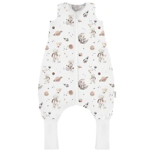 Śpiworek z nogawkami 2,5 TOG Space Teddy Bear XS White 6m+, BabySteps - Śpiworki dla dzieci - miniaturka - grafika 1