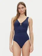 Stroje kąpielowe - LAUREN RALPH LAUREN Strój kąpielowy 20201016 Granatowy - miniaturka - grafika 1