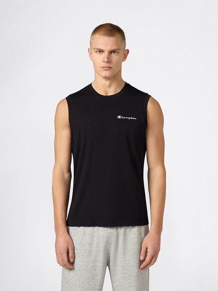 Champion Top w kolorze czarnym