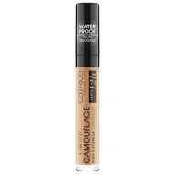 Bronzery i konturowanie twarzy - Catrice Liquid Camouflage High Coverage Concealer Konturowanie twarzy 5 ml LATTE MACCHIATO - miniaturka - grafika 1