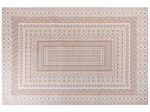 Dywan 200x300 cm beżowo-biały BAGLAR - Dywany - miniaturka - grafika 1
