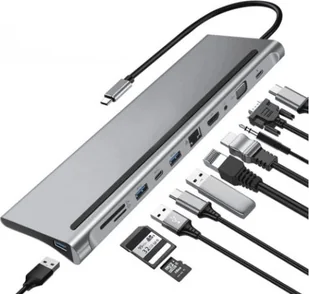 Stacja/replikator Spreest USB-C SC-USH261 - Stacje dokujące i replikatory portów - miniaturka - grafika 1