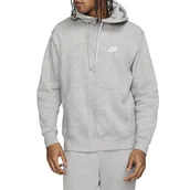 Bluzy męskie - Nike Nsw Club Hoodie Fz > BV2645-063 - miniaturka - grafika 1