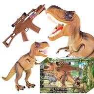 Zabawki interaktywne dla dzieci - B23C1 Rc Dinozaur + Karabin Dźwięki - miniaturka - grafika 1