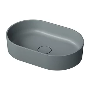 Omnires Ovo M+ umywalka szary/kamień OVOUNAG - Umywalki - miniaturka - grafika 1
