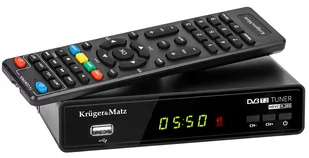 Tuner Dvb-T H.265 Hevc Kruger& - Tunery DVB-T - miniaturka - grafika 1