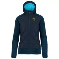 Kurtki i kamizelki sportowe damskie - Kurtka zimowa damska Karpos Marmarole W Jacket Rozmiar: S / Kolor: czarny/niebieski - miniaturka - grafika 1