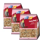 Karma dla ptaków - FIT+FUN Funny Meal dla dużych papug 2x3 kg - miniaturka - grafika 1