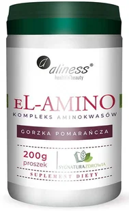 ALINESS eL-AMINO Kompleks Aminokwasowy 200g Gorzka pomarańcza - Aminokwasy - miniaturka - grafika 5