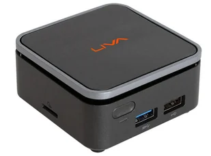 ECS LIVA Q2 Mini PC Intel® Celeron® N N4120 4 GB LPDDR4-SDRAM 64 GB eMMC Windows 11 Czarny, Srebrny - Mini PC - miniaturka - grafika 1