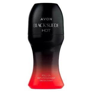 Avon, Black Suede Hot, dezodorant, 50 ml - Zestawy perfum unisex - miniaturka - grafika 1