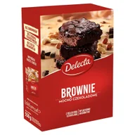 Dania w proszku - DELECTA CIASTO BROWNIE 550G zakupy dla domu i biura 25525 - miniaturka - grafika 1