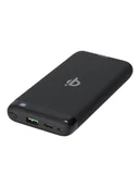Powerbanki - Deltaco Power bank 10 000 mAh Qi 10 W USB-C PD - miniaturka - grafika 1