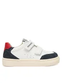 Buty dla chłopców - Primigi Sneakersy 1408133 M Biały - miniaturka - grafika 1