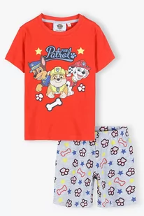 Bawełniana piżama chłopięca z krótkim rękawem - Psi Patrol - Majtki dla dzieci - miniaturka - grafika 1