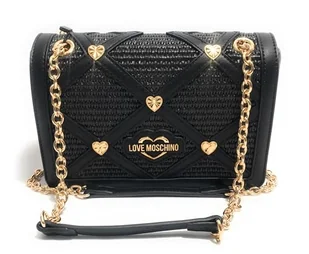 Love Moschino JC4313PP0IKO100A, Torba Na Ramię Kobieta, Czarny, Czarny - Torebki damskie - miniaturka - grafika 1