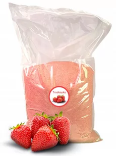 Cukier 5kg Czerwony Truskawka Truskawkowy Smakowy - Cukier i słodziki - miniaturka - grafika 1