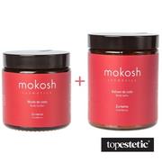 Zestawy kosmetyków damskich - Mokosh Body Butter + Body Balm Cranberry ZESTAW Masło do ciała 120 ml + Balsam do ciała - Żurawina 180 ml - miniaturka - grafika 1